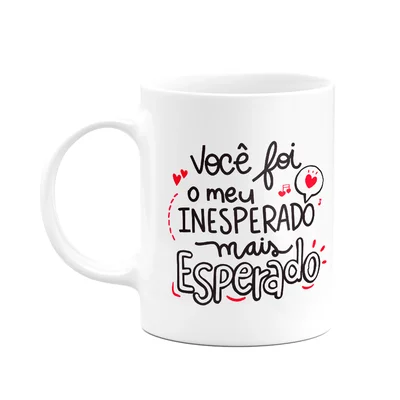 Caneca Namorados - Meu Inesperado Mais Esperado