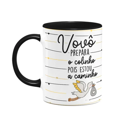 Caneca - Vovô Prepara O Colinho, Q Estou A Caminho! B-black