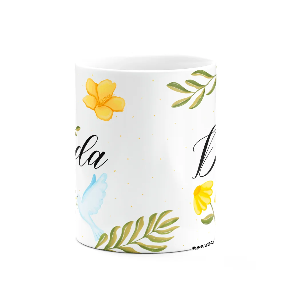 Imagem 2 de 3 do produto Caneca De Dindos - Dinda - M2 - 325ml Branca