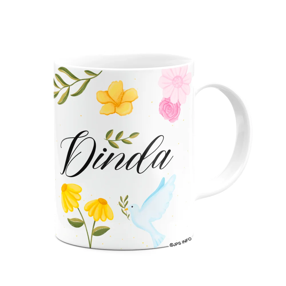 Imagem 3 de 3 do produto Caneca De Dindos - Dinda - M2 - 325ml Branca