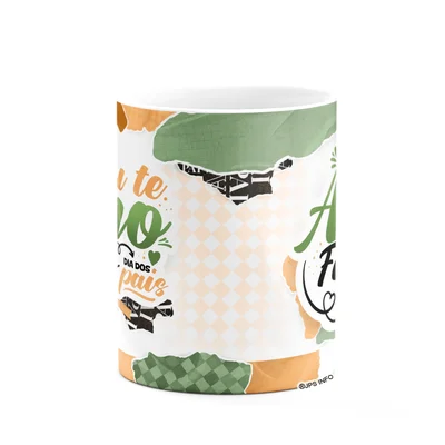 Caneca Dos Pais - Eu Te Amo! Feliz Dia Dos Pais - 325ml — foto 2