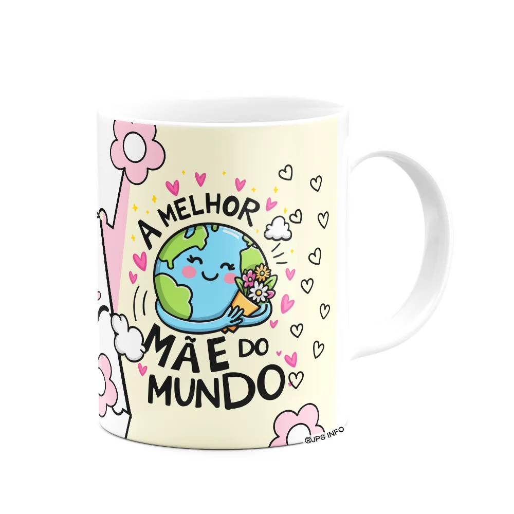 Imagem 3 de 3 do produto Caneca Mães - Mãe De Au Au - Cachorro - 325ml