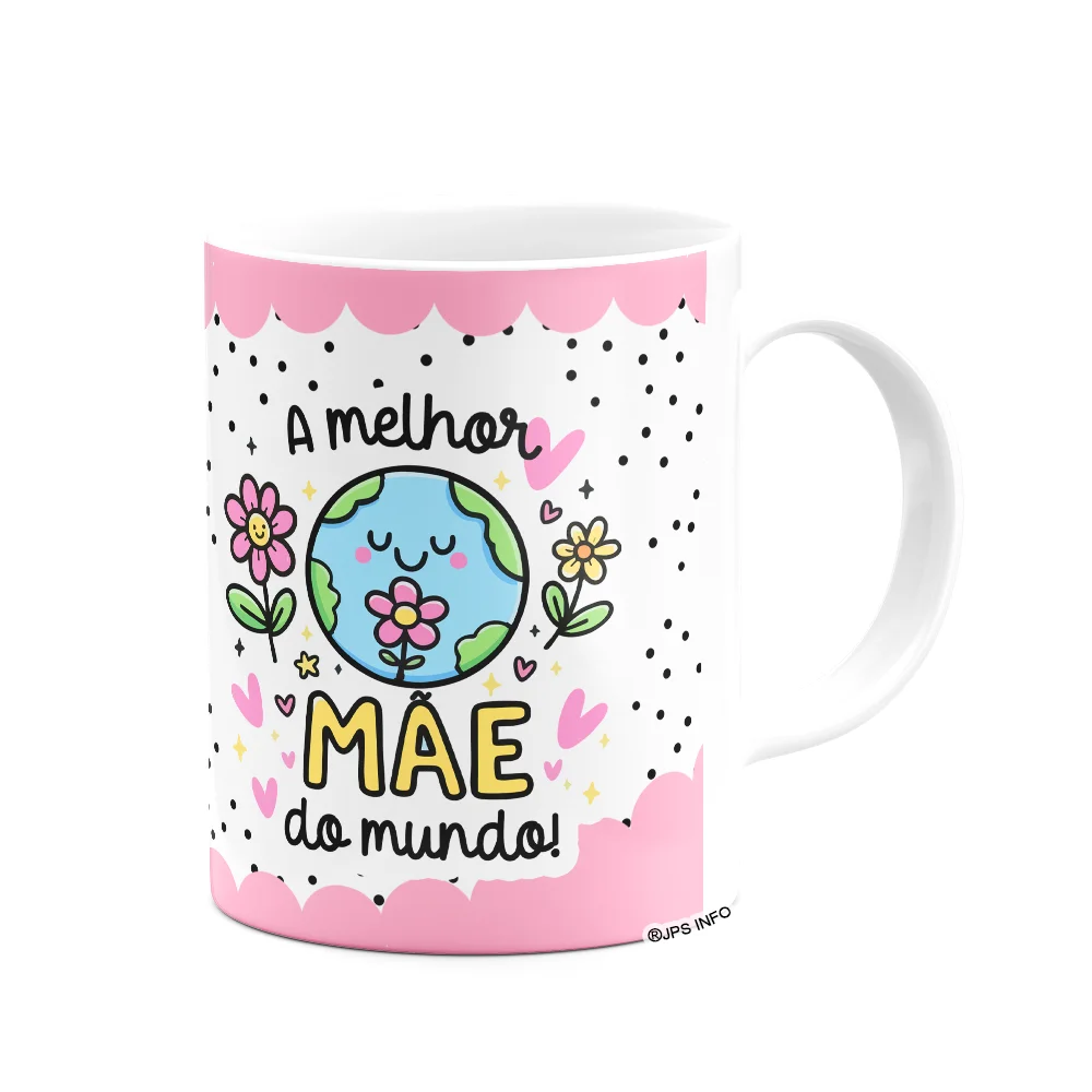 Imagem 3 de 3 do produto Caneca Mães -nasce Uma Mãe, Nasce Um Coque - Funpink