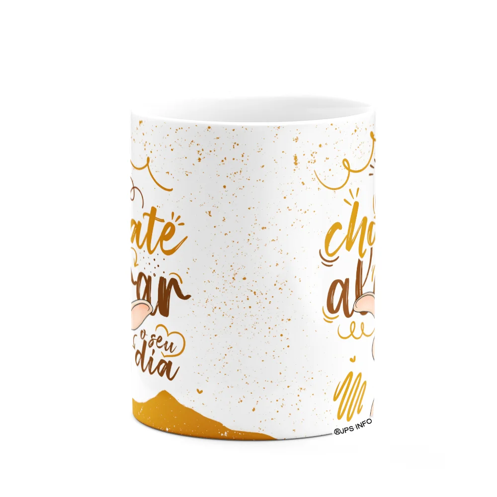 Imagem 2 de 3 do produto Caneca Páscoa Doce - Um Chocolate Para Alegrar O Seu Dia