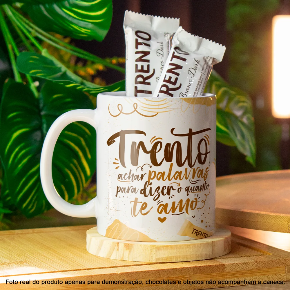 Imagem 4 de 4 do produto Caneca Páscoa Doce - Trento Achar Palavras - M2 - 325ml