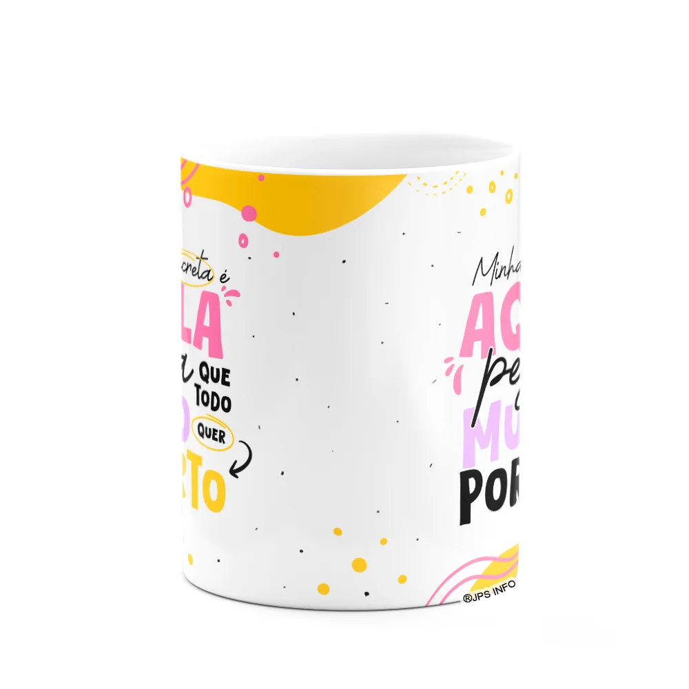 Imagem 2 de 3 do produto Caneca - Minha Amiga Secreta - Que Todo Mundo Quer Por Perto