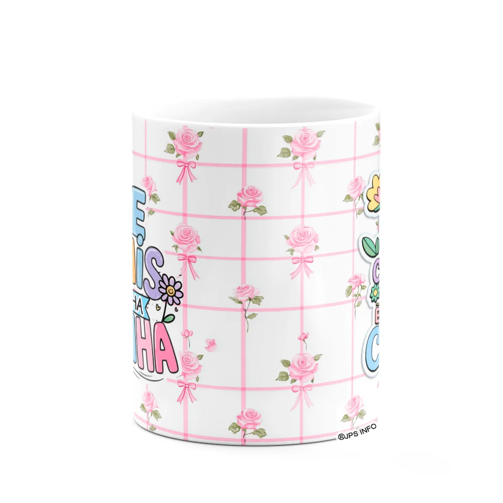 Imagem 2 de 3 do produto Caneca Mães - Mãe Mamis Mãezinha Mainha - M2 - 325ml
