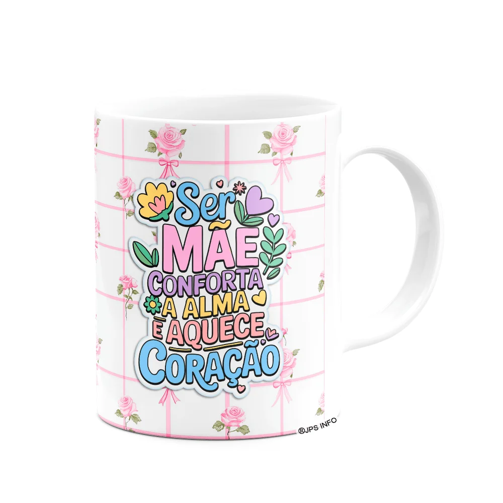 Imagem 3 de 3 do produto Caneca Mães - Mãe Mamis Mãezinha Mainha - M2 - 325ml