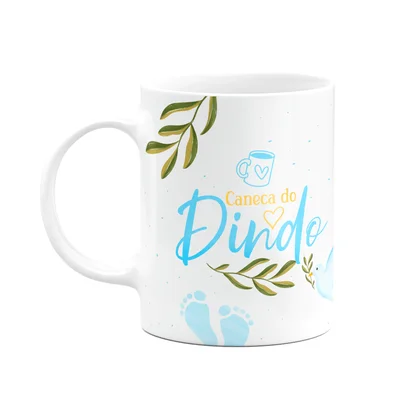 Caneca De Dindos - Caneca Do Dindo - 325ml