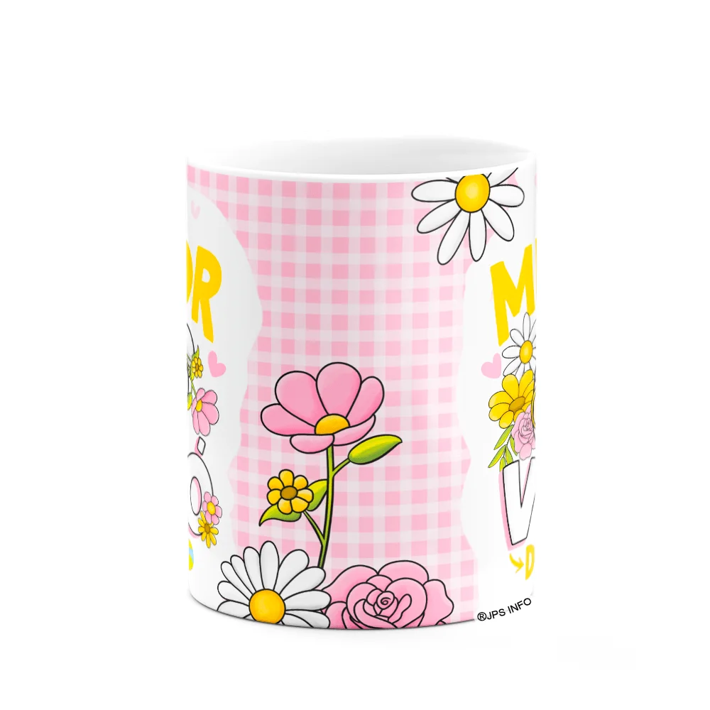 Imagem 2 de 3 do produto Caneca Dos Avós - A Melhor Vovó Do Mundo - M2 - 325ml