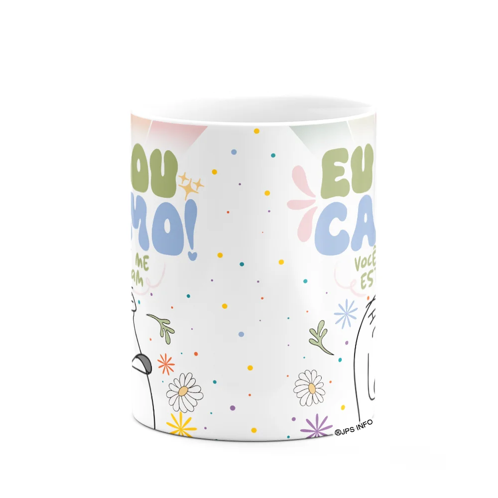 Imagem 2 de 3 do produto Caneca Flork Vibes - Eu Sou Calmo - 325ml