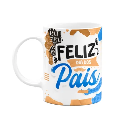 Caneca Dos Pais - Feliz Dia Dos Pais - M2 - 325ml