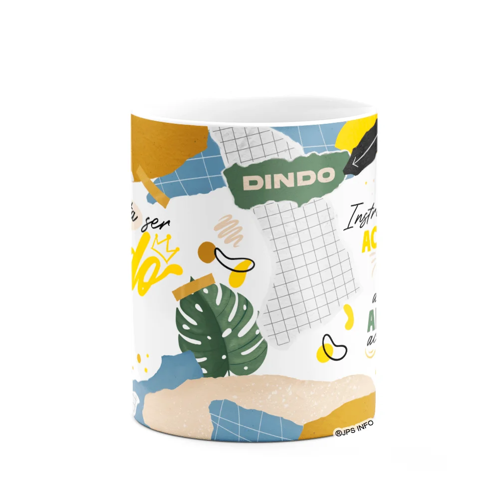 Imagem 2 de 3 do produto Caneca De Dindos - Dindo - Instruções Do Cargo