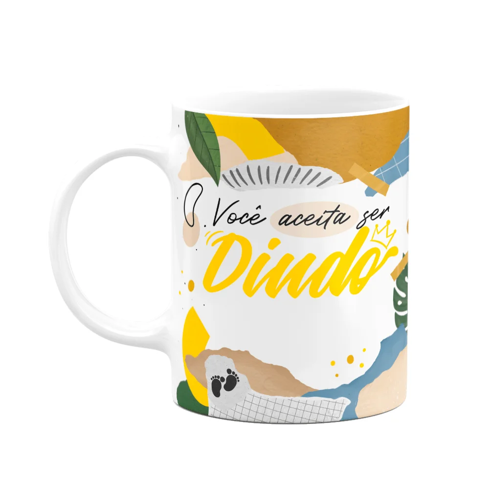 Imagem 3 de 3 do produto Caneca De Dindos - Dindo - Instruções Do Cargo