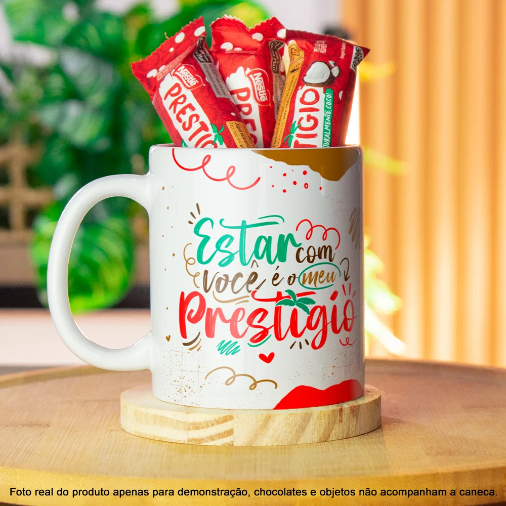 Imagem 4 de 4 do produto Caneca Páscoa Doce - Estar Com Você É O Meu Prestígio - M2