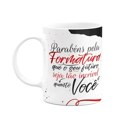 Caneca Formatura - Parabéns Pela Formatura - M2