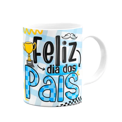 Caneca Dos Pais - Eu Te Amo! Feliz Dia Dos Pais - M5 — foto 3