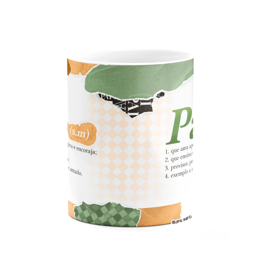 Imagem 2 de 3 do produto Caneca Dos Pais - O Significado De Pai - 325ml