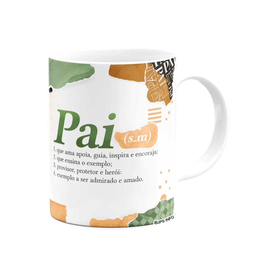 Imagem 3 de 3 do produto Caneca Dos Pais - O Significado De Pai - 325ml