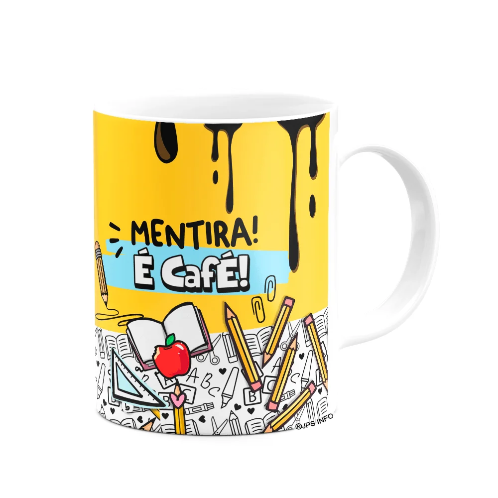 Imagem 3 de 3 do produto Caneca Professores - Lágrimas Dos Alunos - Funmug Classroom