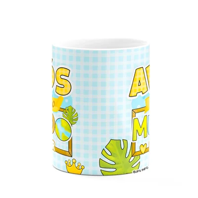 Caneca Dos Avós - Avós Enchem O Mundo De Amor - 325ml — foto 2