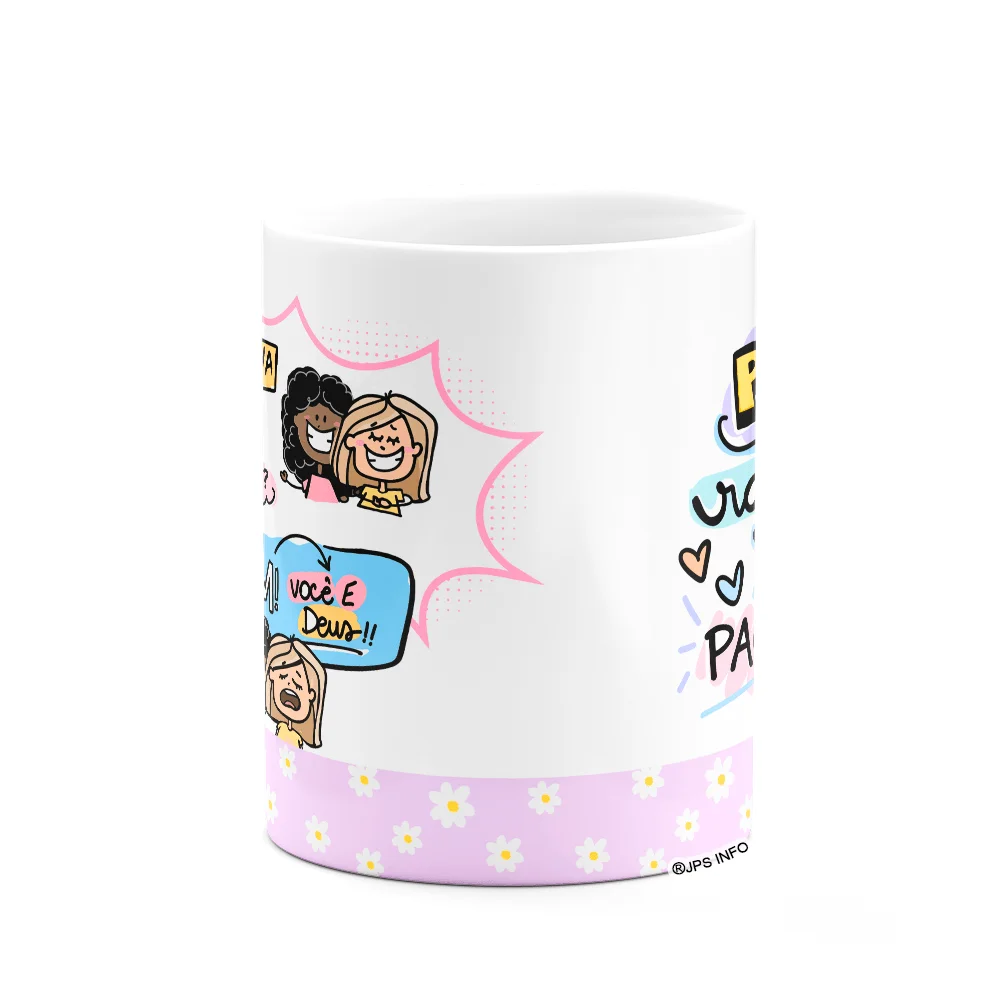 Imagem 2 de 3 do produto Caneca Professores - A Prova Vai Ser Em Dupla - Funmug M4