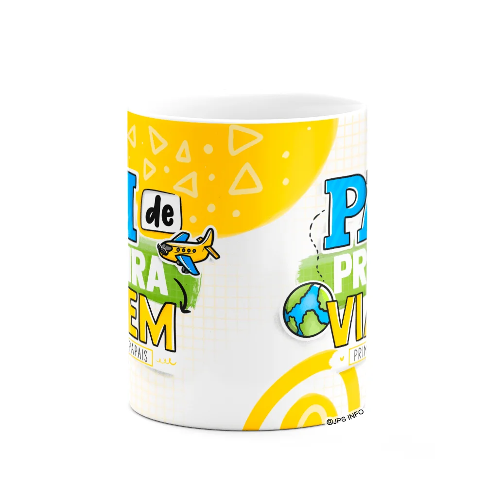 Imagem 2 de 3 do produto Caneca Dos Pais - Pai De Primeira Viagem - 325ml