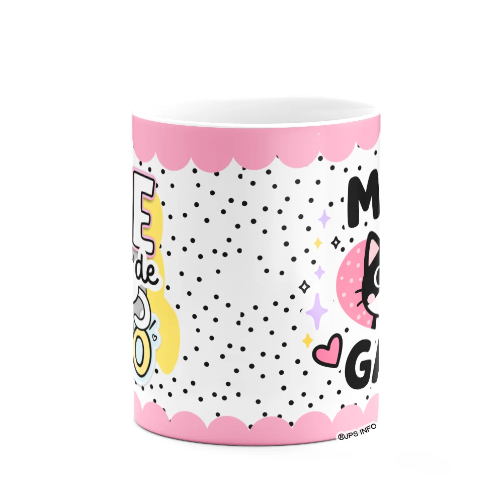 Imagem 2 de 3 do produto Caneca Mães - Mãe De Gato - Funpink - 325ml