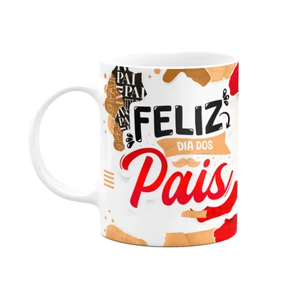 Caneca Dos Pais - Feliz Dia Dos Pais - M3 - 325ml