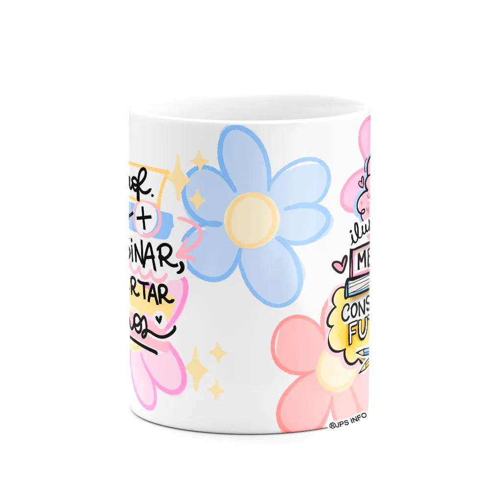 Imagem 2 de 3 do produto Caneca Professores - Mais Que Ensinar, É Despertar Sonhos
