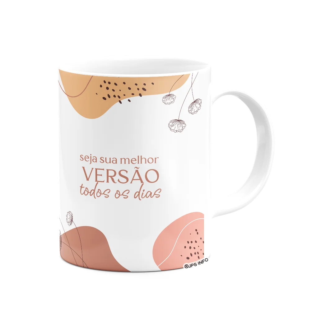 Imagem 3 de 3 do produto Caneca Motivação - Seja Sua Melhor Versão Todos Os Dias