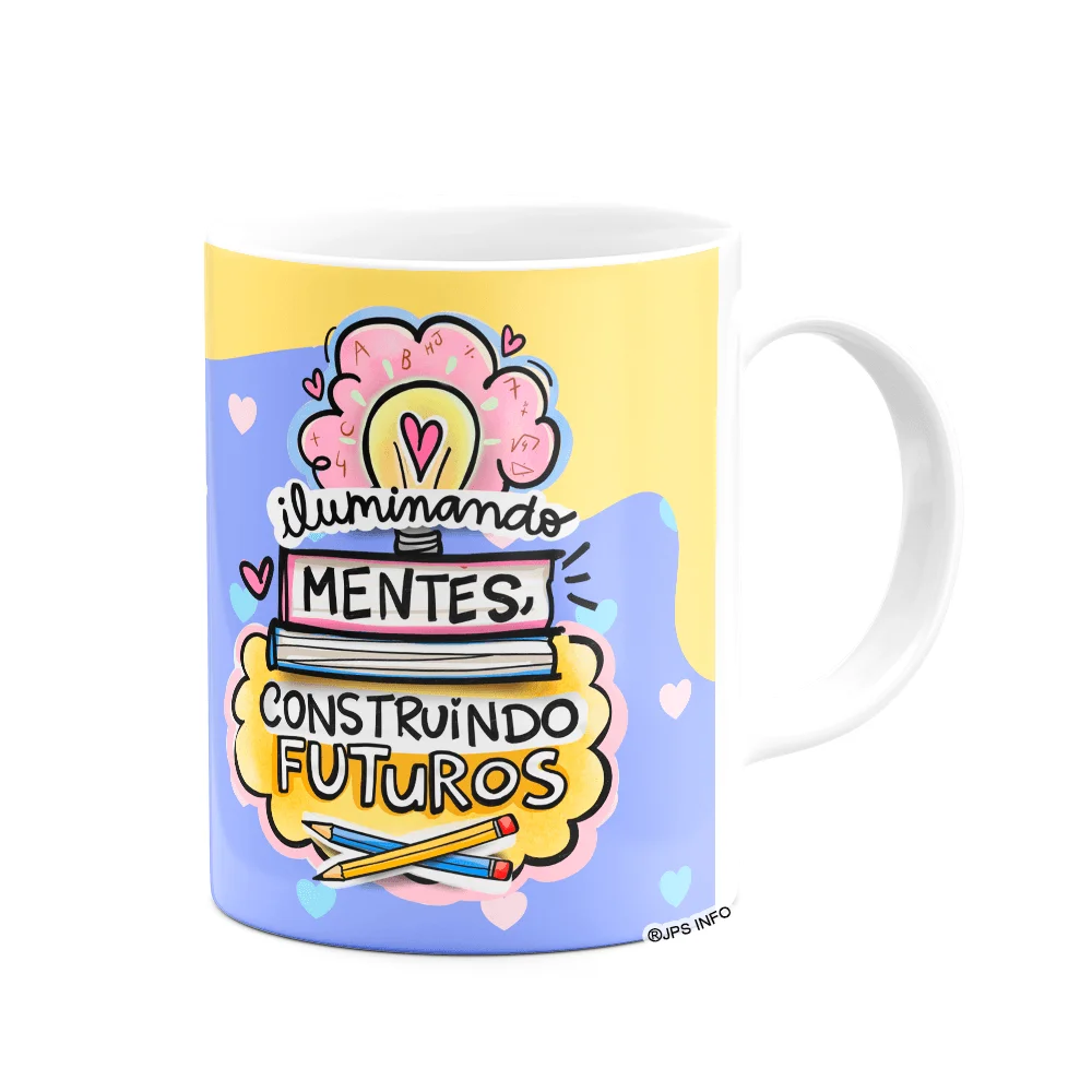 Imagem 3 de 3 do produto Caneca Professores - Exclusiva Da Profe - Mentes Do Futuro