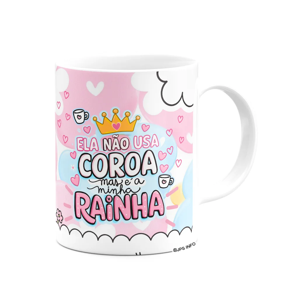 Imagem 3 de 3 do produto Caneca Mães - Mãe Mamis Mãezinha Mainha - 325ml
