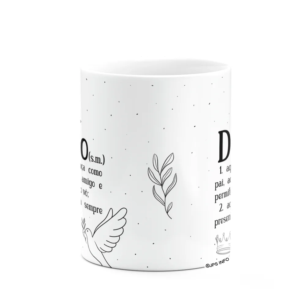 Imagem 2 de 3 do produto Caneca De Dindos - Definição De Dindo - M2 - 325ml