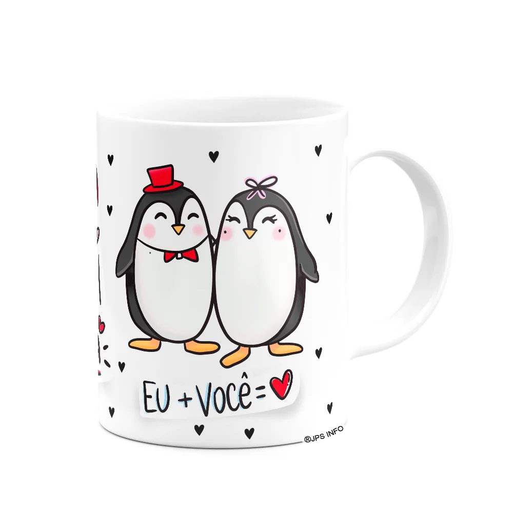 Imagem 3 de 3 do produto Caneca Namorados - Por Onde Você For - Quero Pra Vida Toda