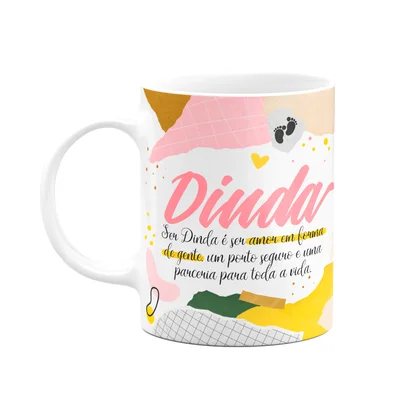 Caneca De Dindos - Ser Dinda É... M2 - 325ml
