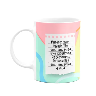 Caneca Professores - Brilhantes E Fascinantes - M2