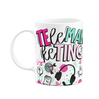 Caneca Profissões - Telemarketing - 325ml - M2