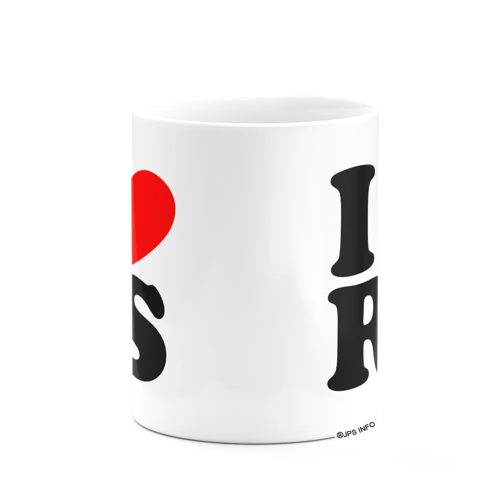 Imagem 3 de 3 do produto Caneca I Love Rs - Rio Grande Do Sul - 325ml Branca