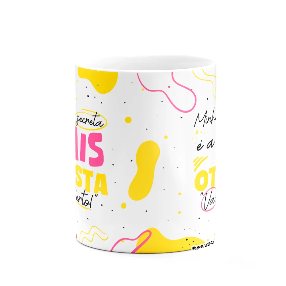 Imagem 3 de 3 do produto Caneca - Minha Amiga Secreta É A Mais Otimista