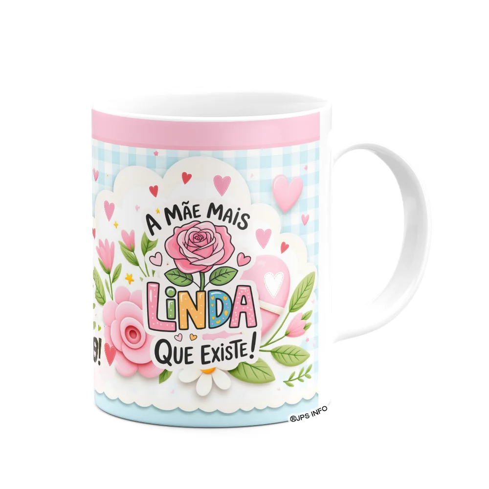 Imagem 2 de 3 do produto Caneca Mães - É Sobre Cuidar Com Todo Amor Do Mundo