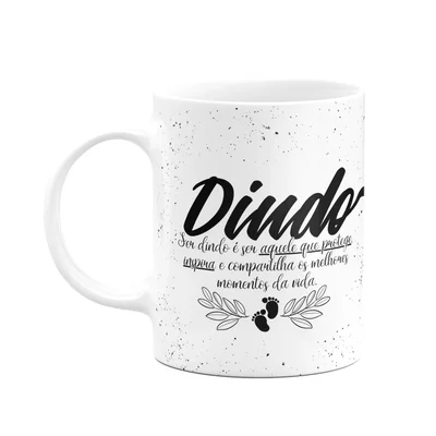 Caneca De Dindos - Ser Dindo É... M3 - 325ml