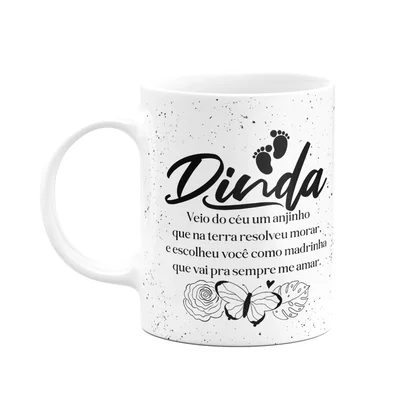 Caneca De Dindos - Dinda - Veio Um Anjinho Do Céu - M3