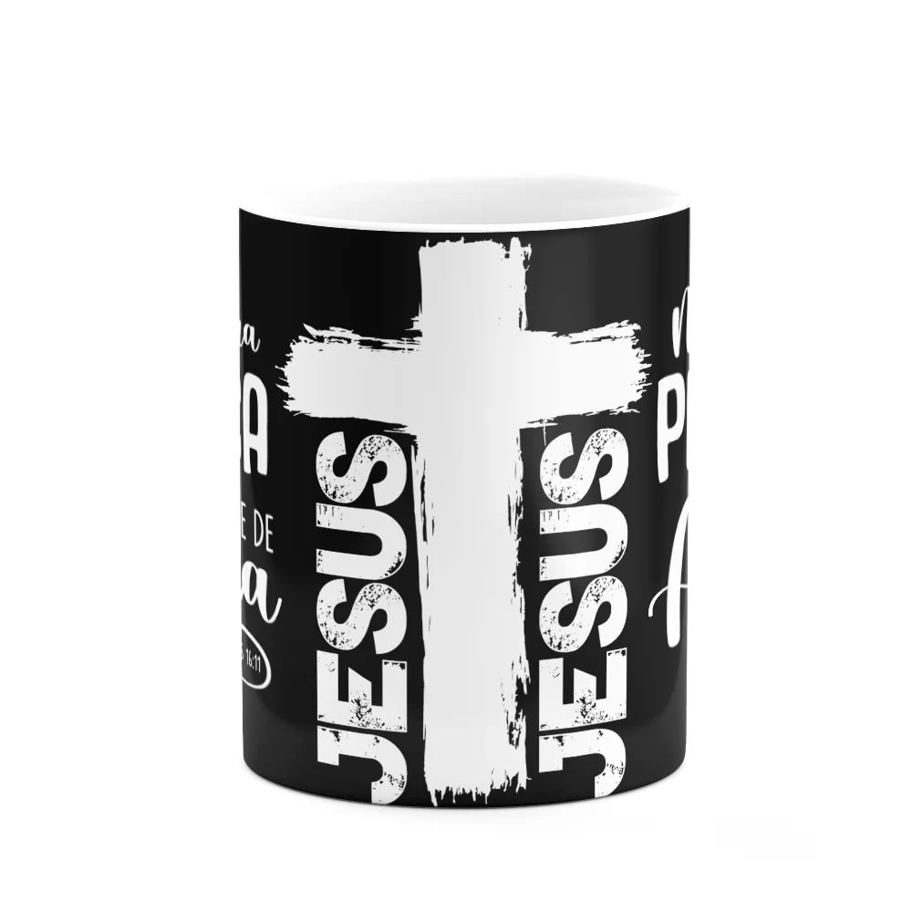 Imagem 3 de 3 do produto Caneca Religiosa Ore - Na Tua Presença Há Plenitude - M3