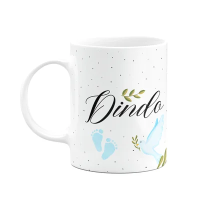Caneca De Dindos - Dindo - M2 - 325ml Branca