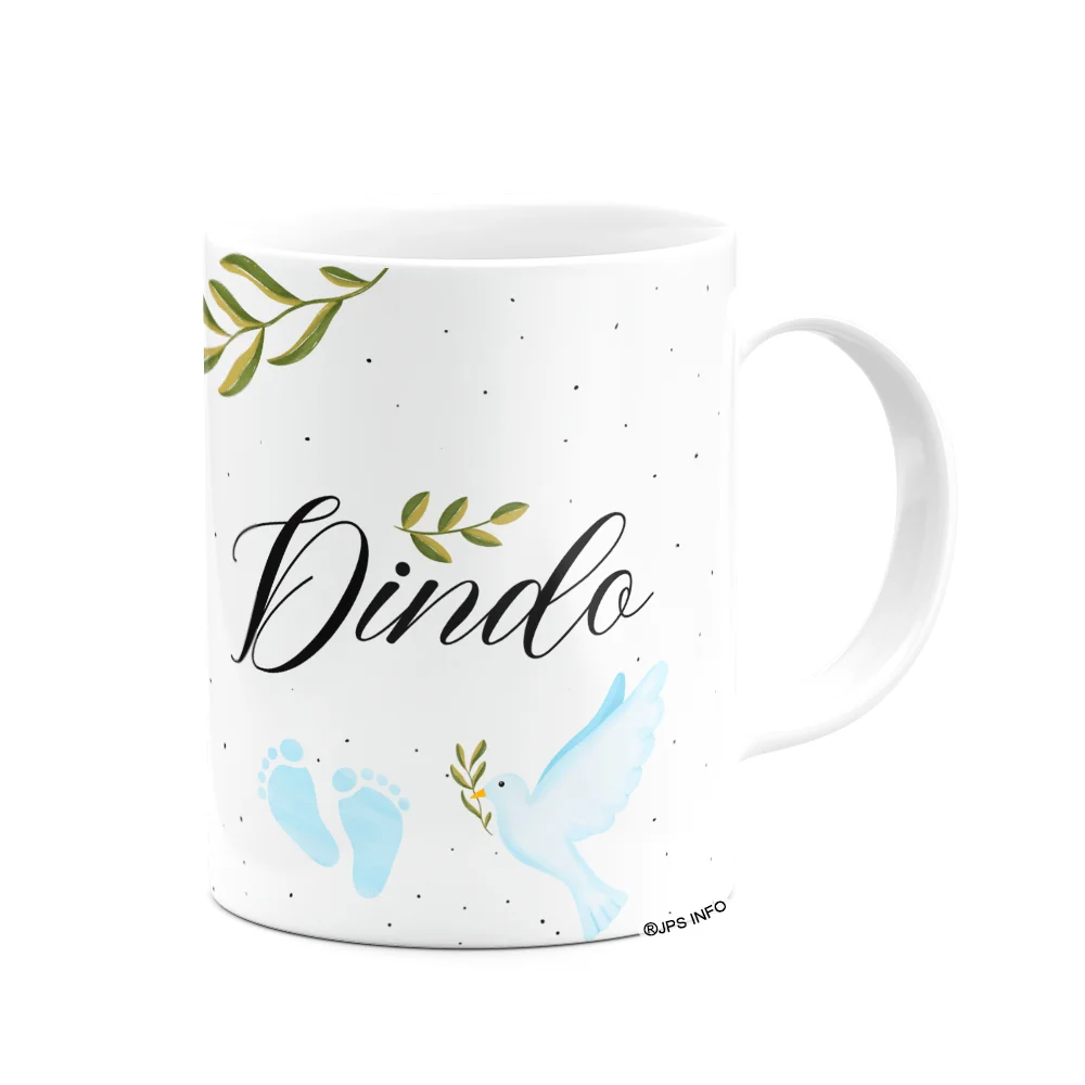 Imagem 2 de 3 do produto Caneca De Dindos - Dindo - M2 - 325ml Branca