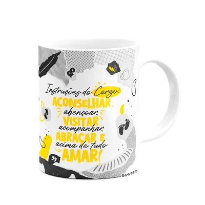 Caneca De Dindos - Dindo - Instruções Do Cargo - M2
