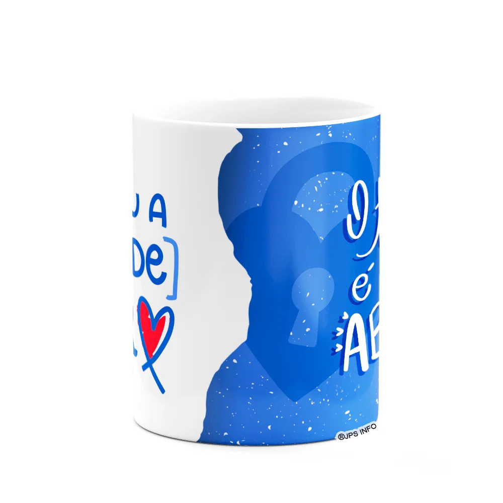 Imagem 3 de 3 do produto Caneca Namorados - Eu Sou A Metade Dela - 325ml