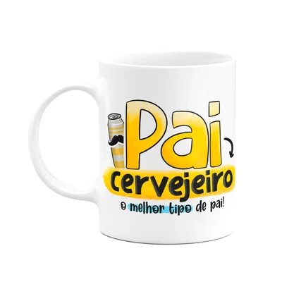 Caneca Dos Pais - Pai Cervejeiro - 325ml