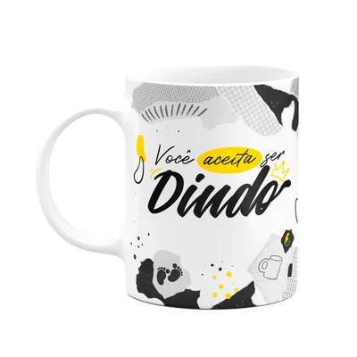 Caneca De Dindos - Você Aceita Ser Dindo? M2